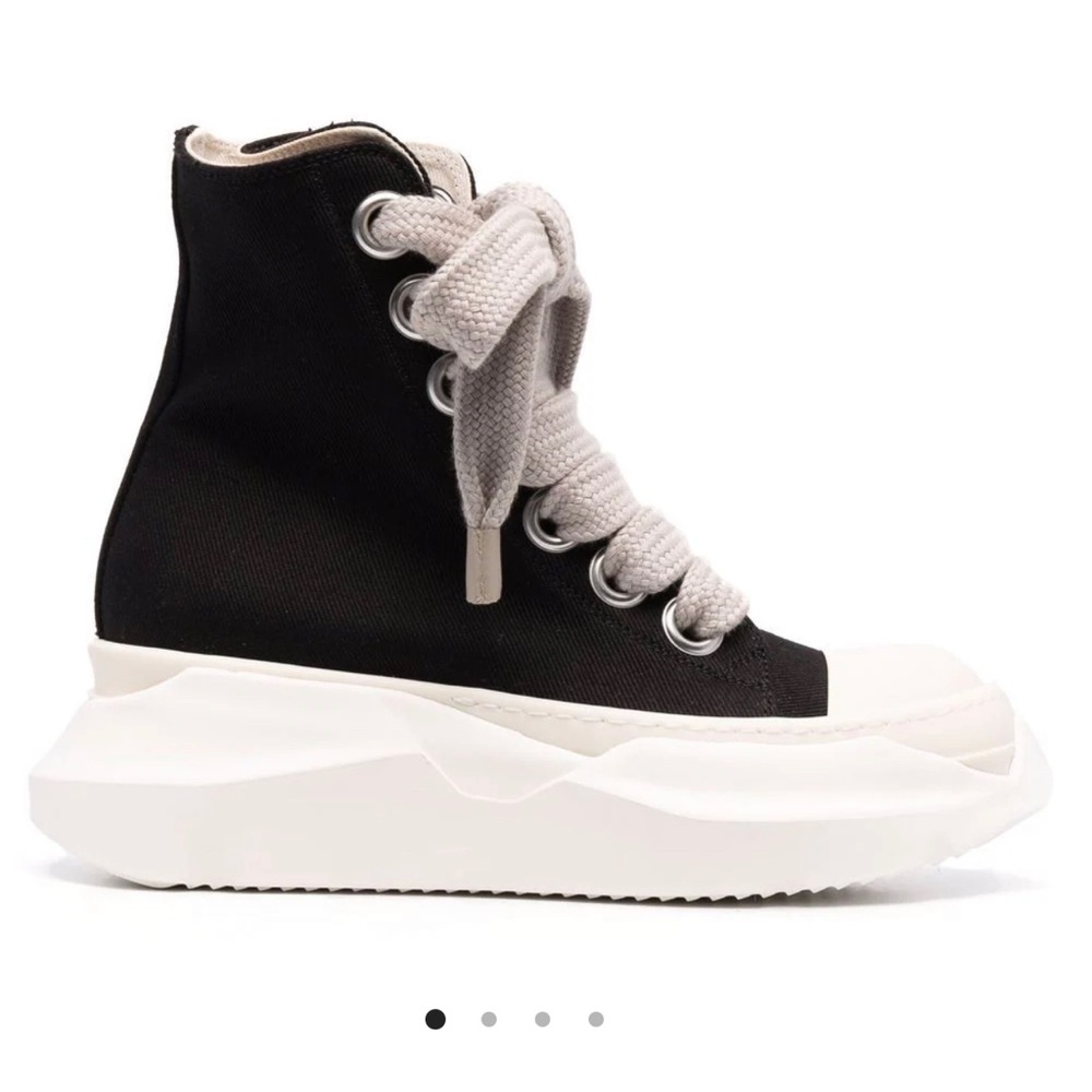 Rick Owens DRKSHDW Abstract Jumbo Lace Sneakers